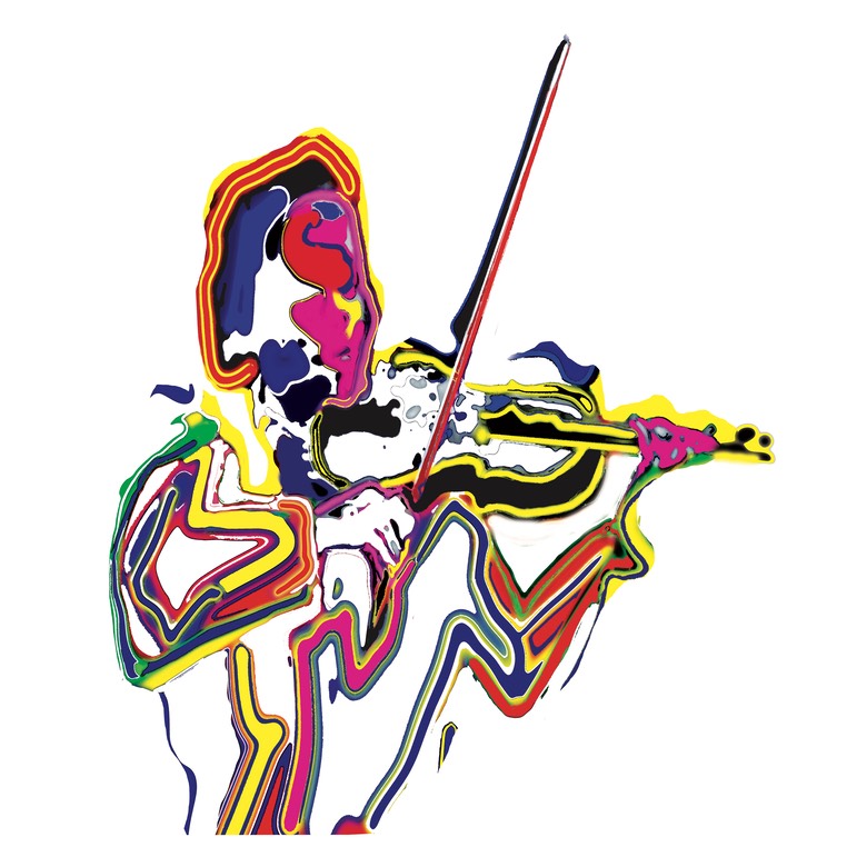 Violoniste 2 50x50